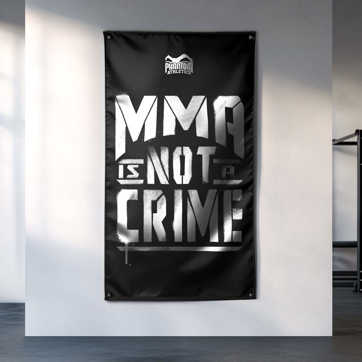 Gym Flagge - MMA Is Not A Crime