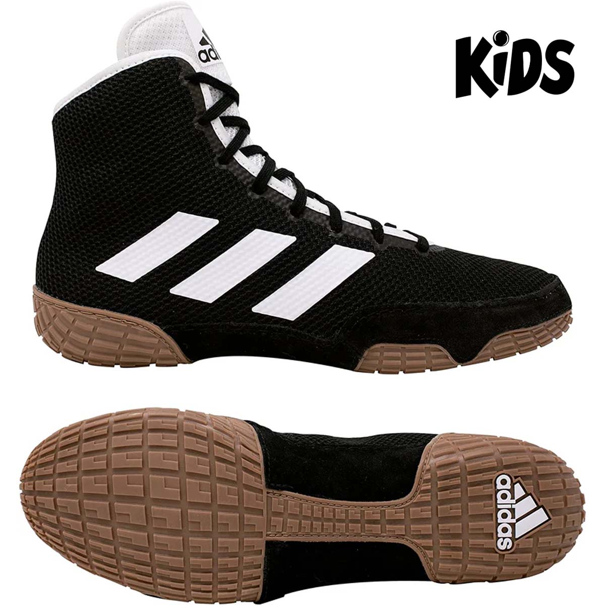 Kinder Ringerschuhe ADIDAS Tech Fall 2 - Schwarz