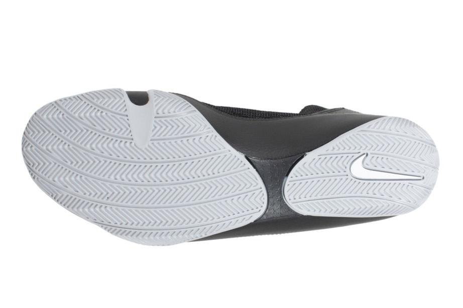 Boxschuhe NIKE Machomai 2 - Schwarz - 321819-001.

Leichter und kompromißloser Boxschuh für alle die mehr aus Ihrem Boxen herausholen wollen. Direkte Kraftübertragung für schnelle Beinarbeit.
In schwarz mit weißer Sohle und Schuhbändern. Code: 321819-001