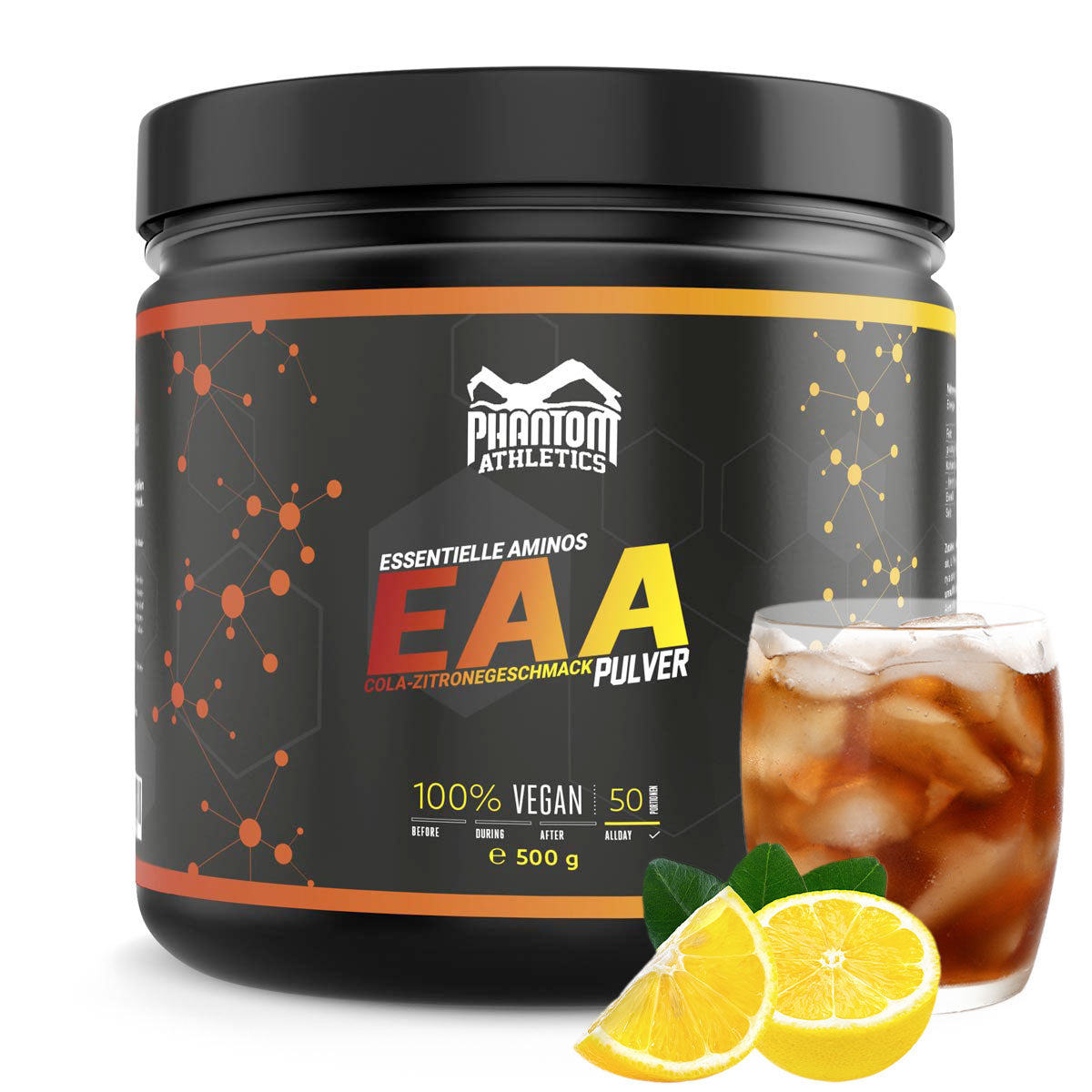 Phantom EAA Aminopulver für Kampfsport. Ideale Protein Versorgung für deinen nächsten Fight. Egal ob MMA, Muay Thai, Boxen, BJJ oder Kickboxen. Mit den EAA im Cola Geschmack bringst du deinen Kampfsport auf das nächste Level.