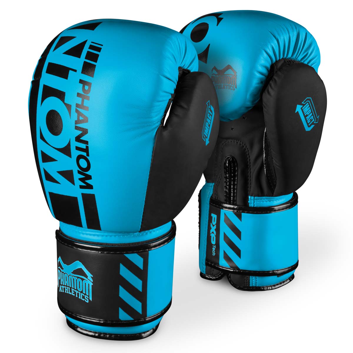 Phantom APEX NEON Boxhandschuhe. Hochwertige Boxing Gloves für deinen Kampfsport. Perfekte Verarbeitung machen diese Boxhandschuhe ideal für Training, Sparring und Wettkampf. Ideal für MMA, Muay Thai, Boxen und Kickboxen. Hier in Neon Blau.