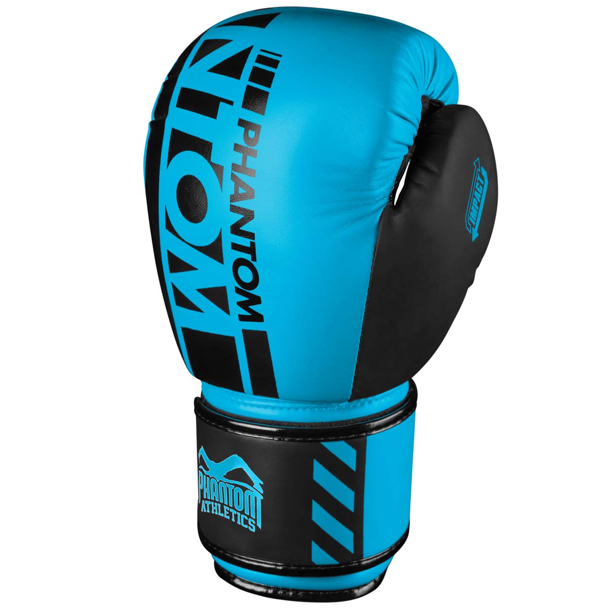 Phantom APEX NEON Boxhandschuhe. Hochwertige Boxing Gloves für deinen Kampfsport. Perfekte Verarbeitung machen diese Boxhandschuhe ideal für Training, Sparring und Wettkampf. Ideal für MMA, Muay Thai, Boxen und Kickboxen. Hier in Neon Blau.