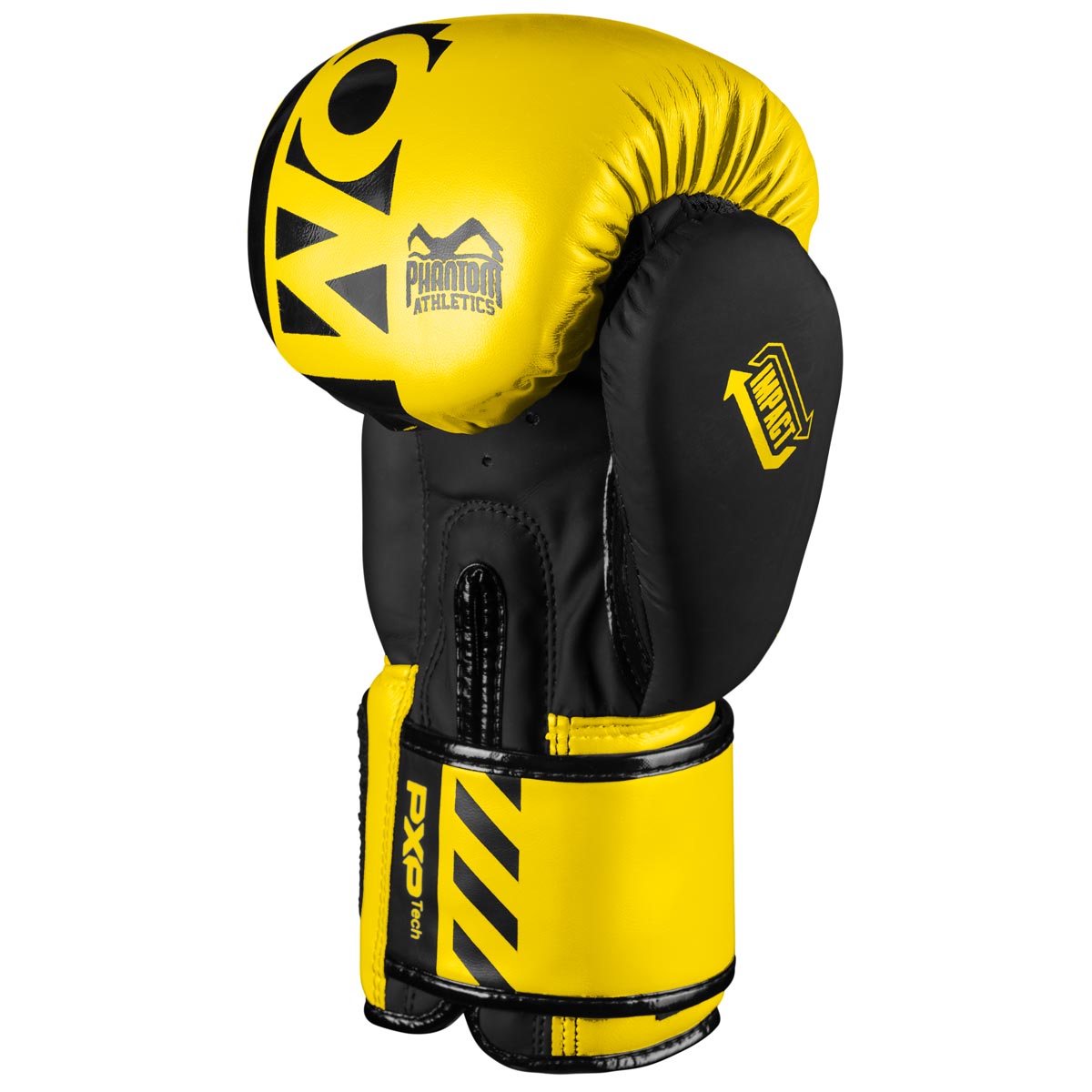 Phantom APEX NEON Boxhandschuhe. Hochwertige Boxing Gloves für deinen Kampfsport. Perfekte Verarbeitung machen diese Boxhandschuhe ideal für Training, Sparring und Wettkampf. Ideal für MMA, Muay Thai, Boxen und Kickboxen. Hier in Neon Gelb.