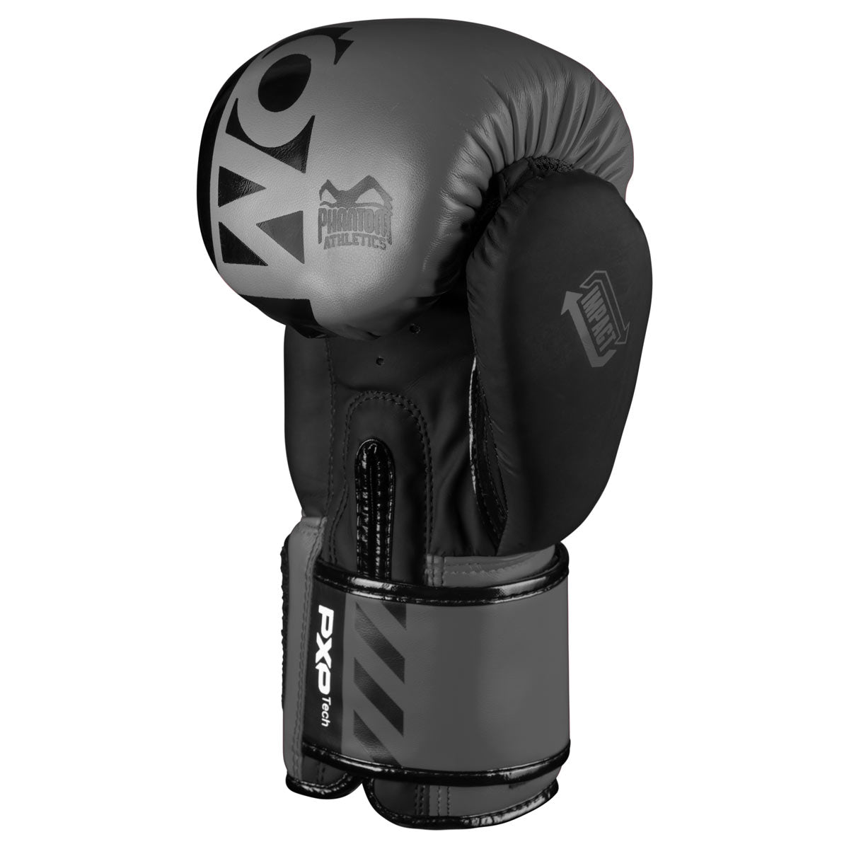 Phantom Athletics Boxing Gloves Apex Grau – Strapazierfähiges Material für lange Haltbarkeit und hervorragenden Aufprallschutz. Entwickelt für Leistung und Komfort im Ring.