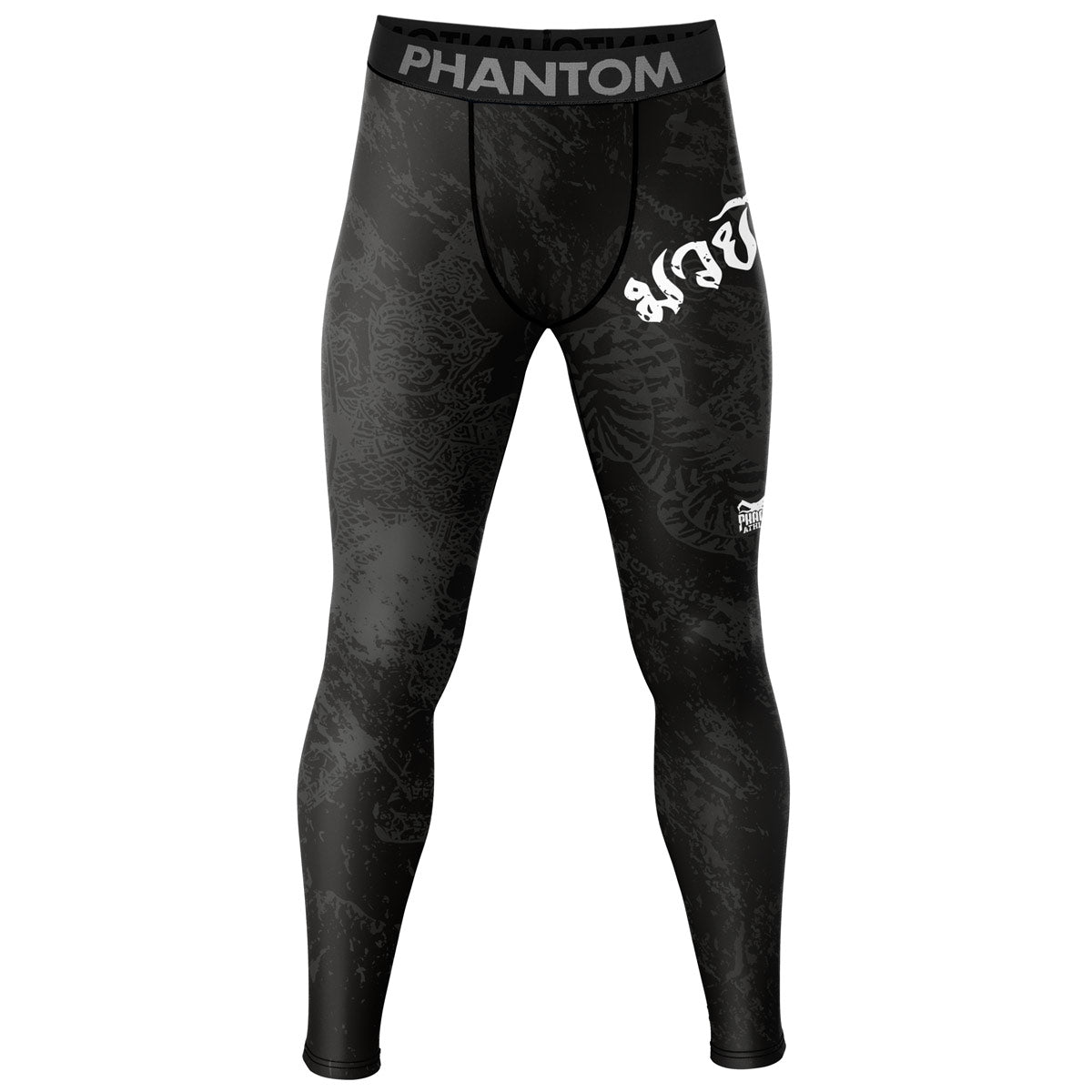 Hawk Sports Mens Compression Pants Base Layer Running Workout Muay Thai Jiu  Jitsu MMA BJJ Spats Leggings Tights for Men (Black, 34'' Waist) 