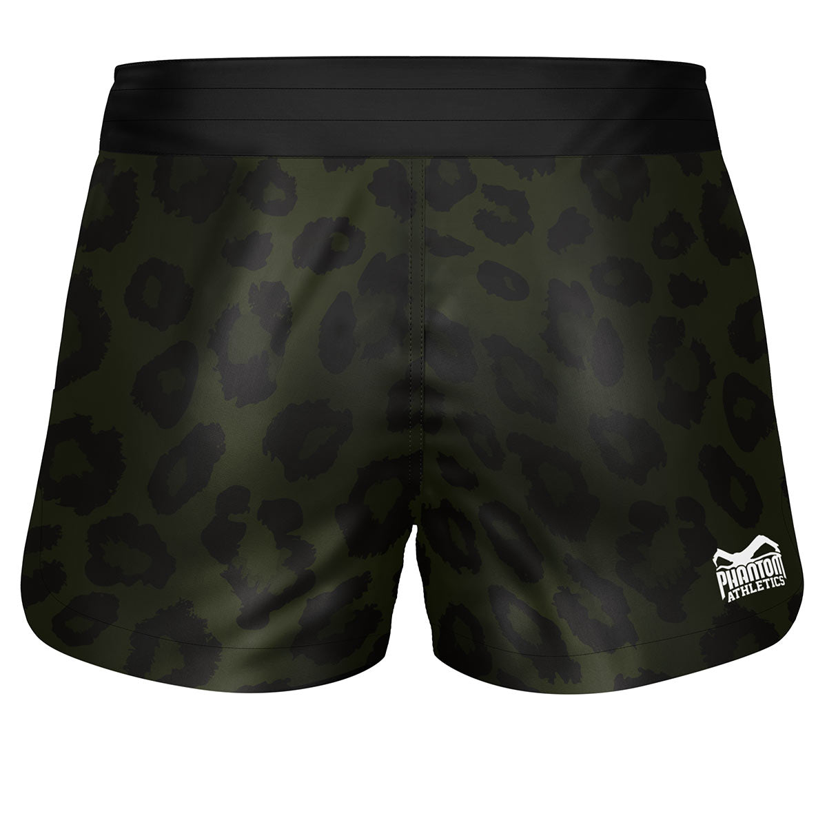 Diese Fightshorts im Jaguar Army Design verfügen über einen elastischen Hüftbund und Kordelzug für sicheren Halt. Ideal für Kampfsport und Ringsport durch den bequemen, kürzeren Schnitt.