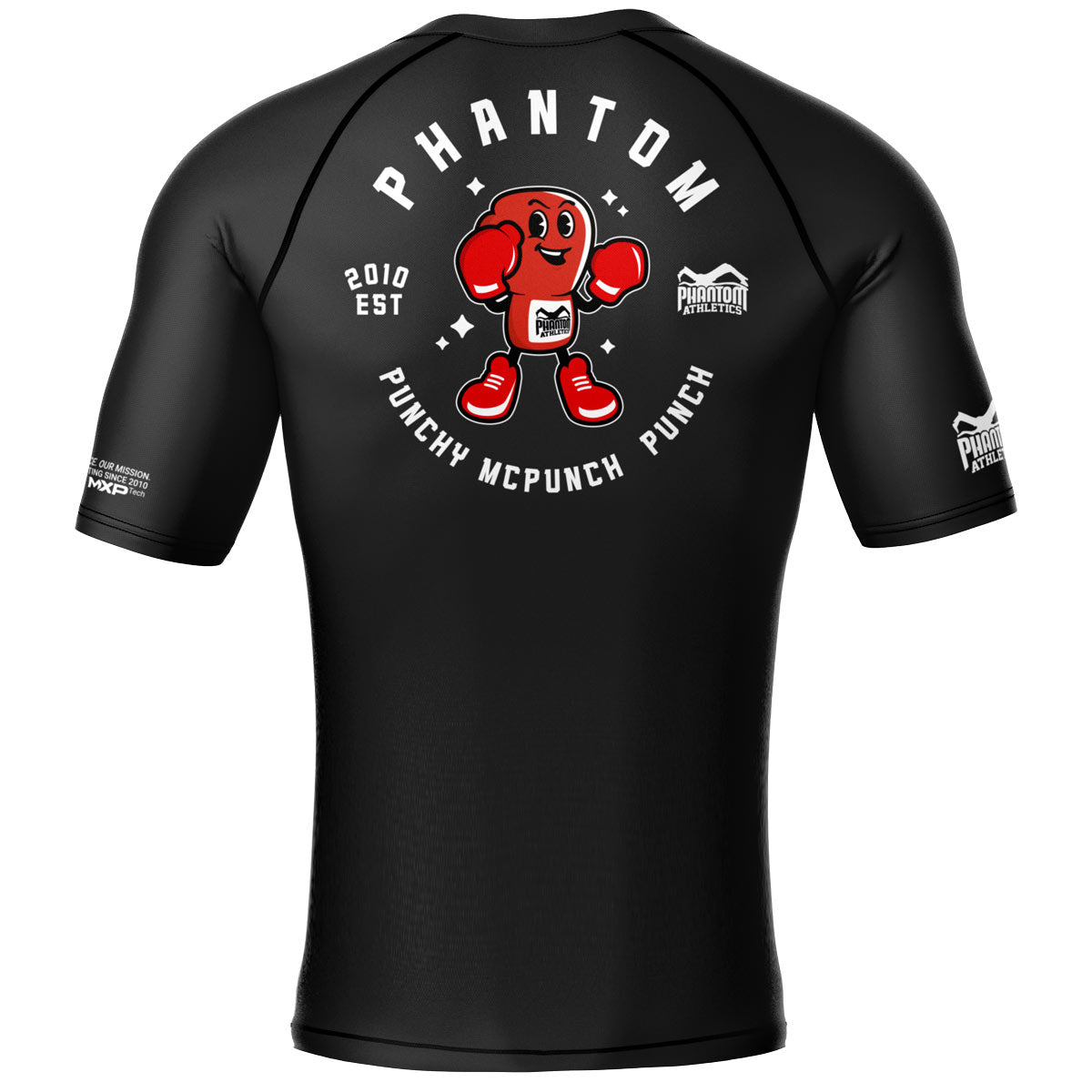 Phantom Kampfsport Rashguard für Boxen, Muay Thai und Kickboxen. Im neuen Punchy Design. Hochwertige Verarbeitung und Tragekomfort.