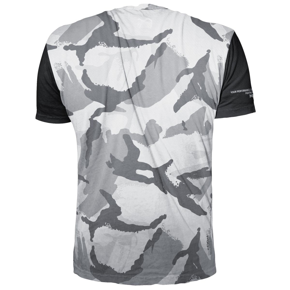 Das Phantom Athletics Training Shirt EVO Whiteout überzeugt durch feuchtigkeitsableitendes Material und ergonomischen Schnitt. Perfekt für Kampfsportarten wie Muay Thai, Kickboxen und Grappling.