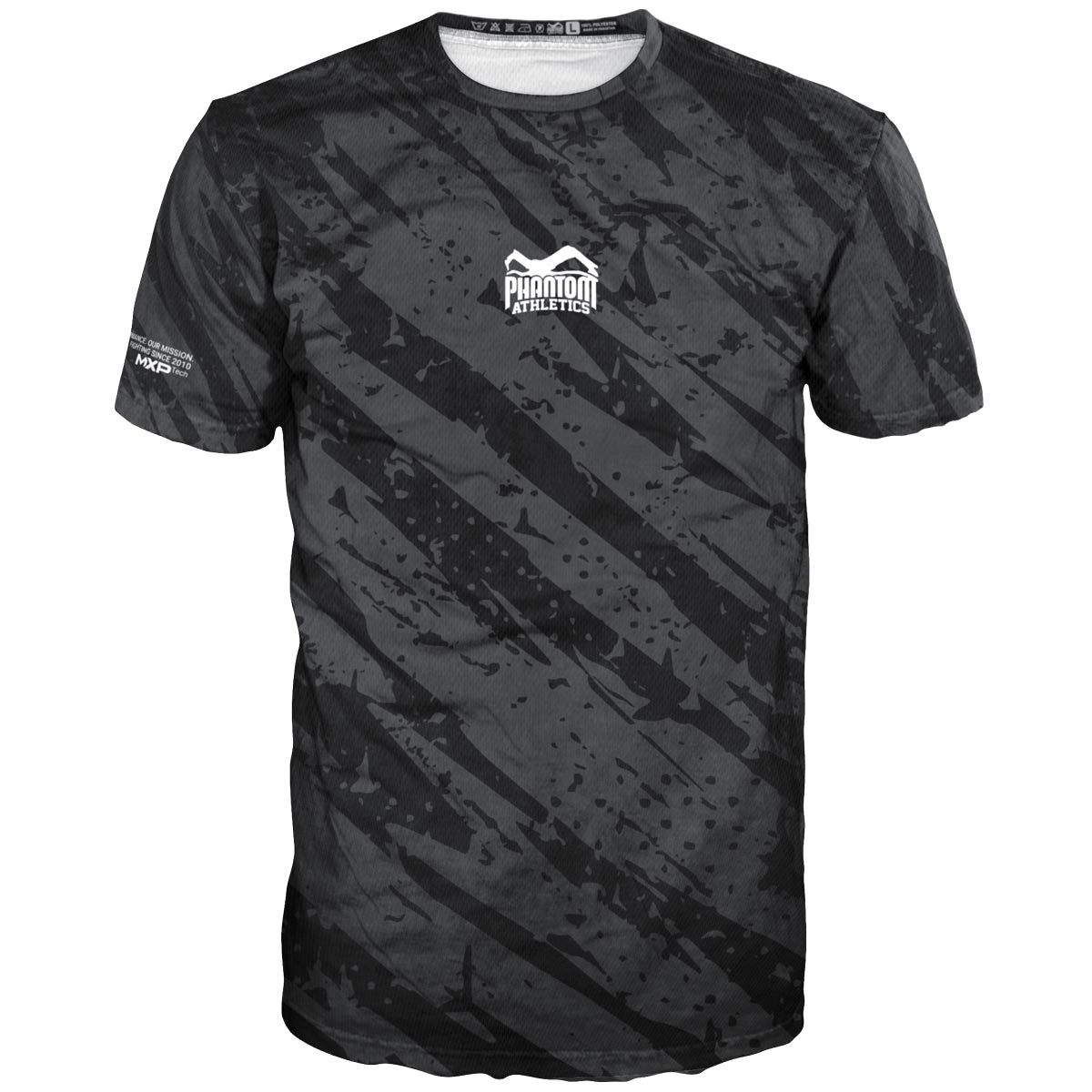 Phantom Athletics Training Shirt Evo Camo Tiger Grau – Atmungsaktives und leichtes Shirt für optimale Leistung und Komfort im Training. Ideal für Sport und Freizeit.