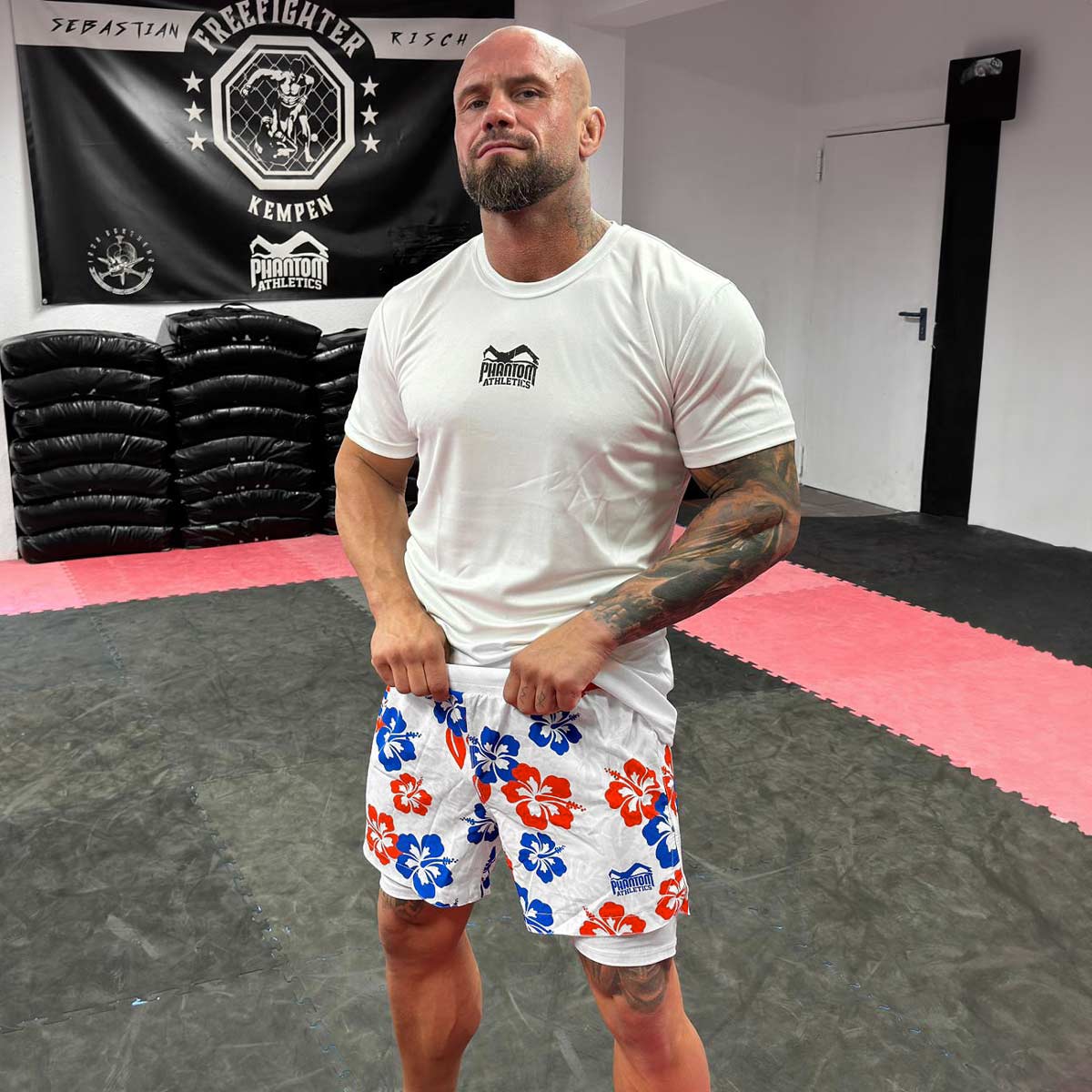 Fightshorts FUSION 2in1 Hawaii