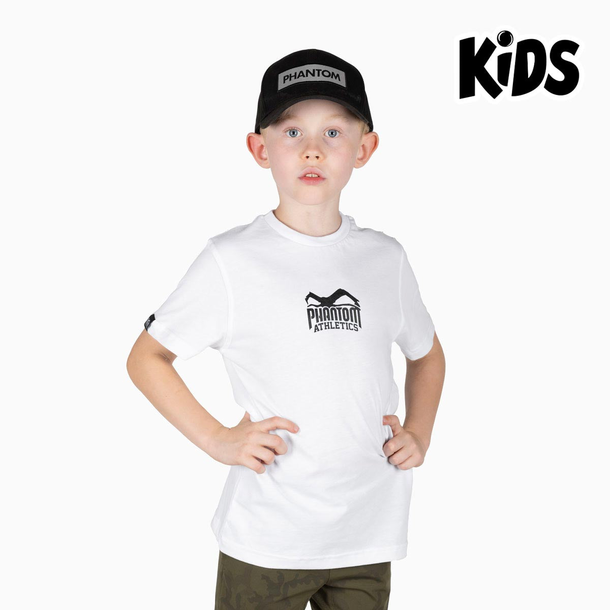 Kinder T-Shirt Team - Weiß