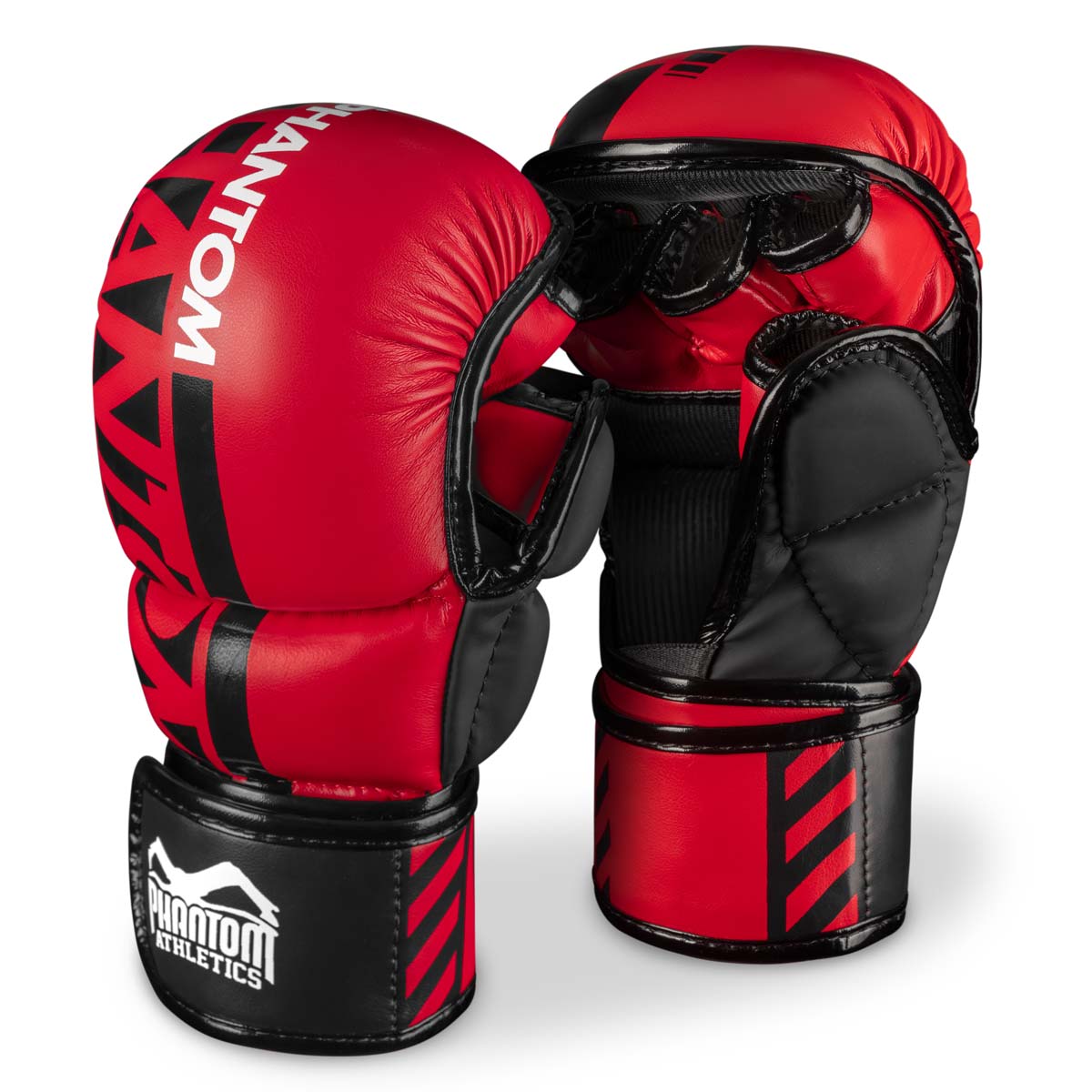 Mma sparring gloves apex red