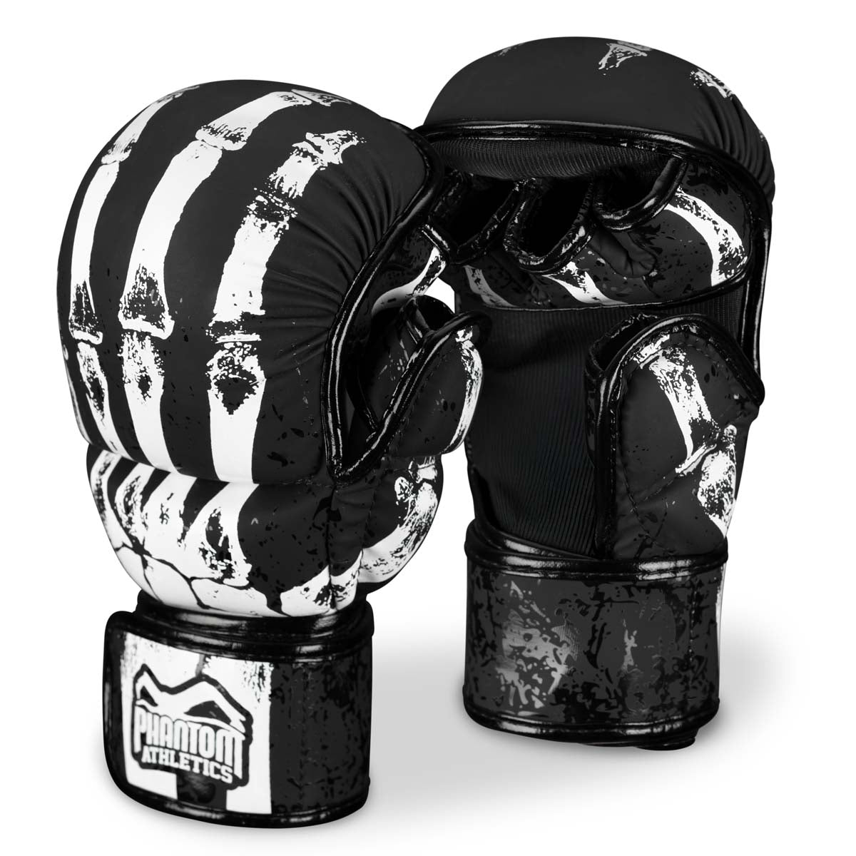 Phantom Athletics MMA Sparring Handschuhe Apex X-Ray, ideal für intensives Training und Sparring. Diese hochwertigen Handschuhe bieten optimalen Schutz, eine ergonomische Passform und maximale Bewegungsfreiheit für Mixed Martial Arts.