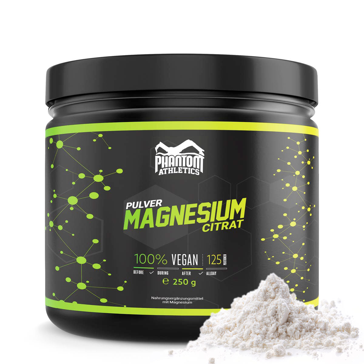 Phantom Magnesium Citrat für eine bessere Regeneration im Kampfsport.