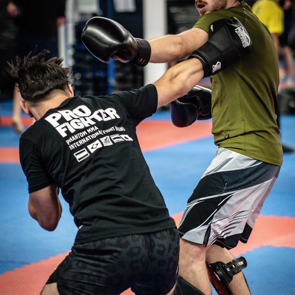 Dieses funktionale T-Shirt mit Pro Fighter Branding besteht aus leichtem, atmungsaktivem Material, das optimal für Trainingseinheiten und Wettkampfvorbereitung ist. Es eignet sich hervorragend für MMA, Grappling und weitere Kampfsportarten.