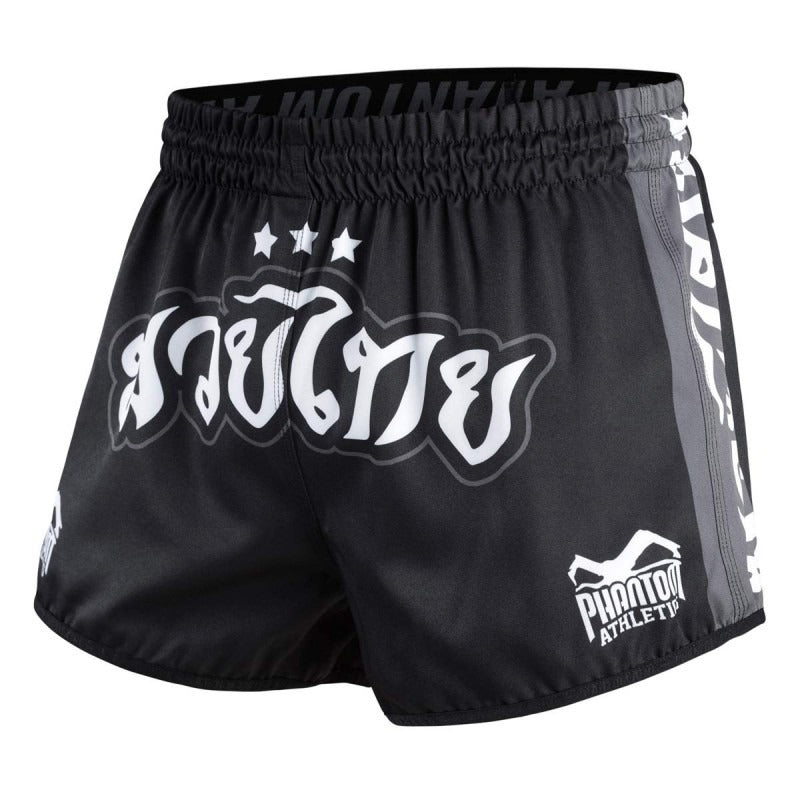 Fightshorts REVOLUTION Muay Thai - Schwarz