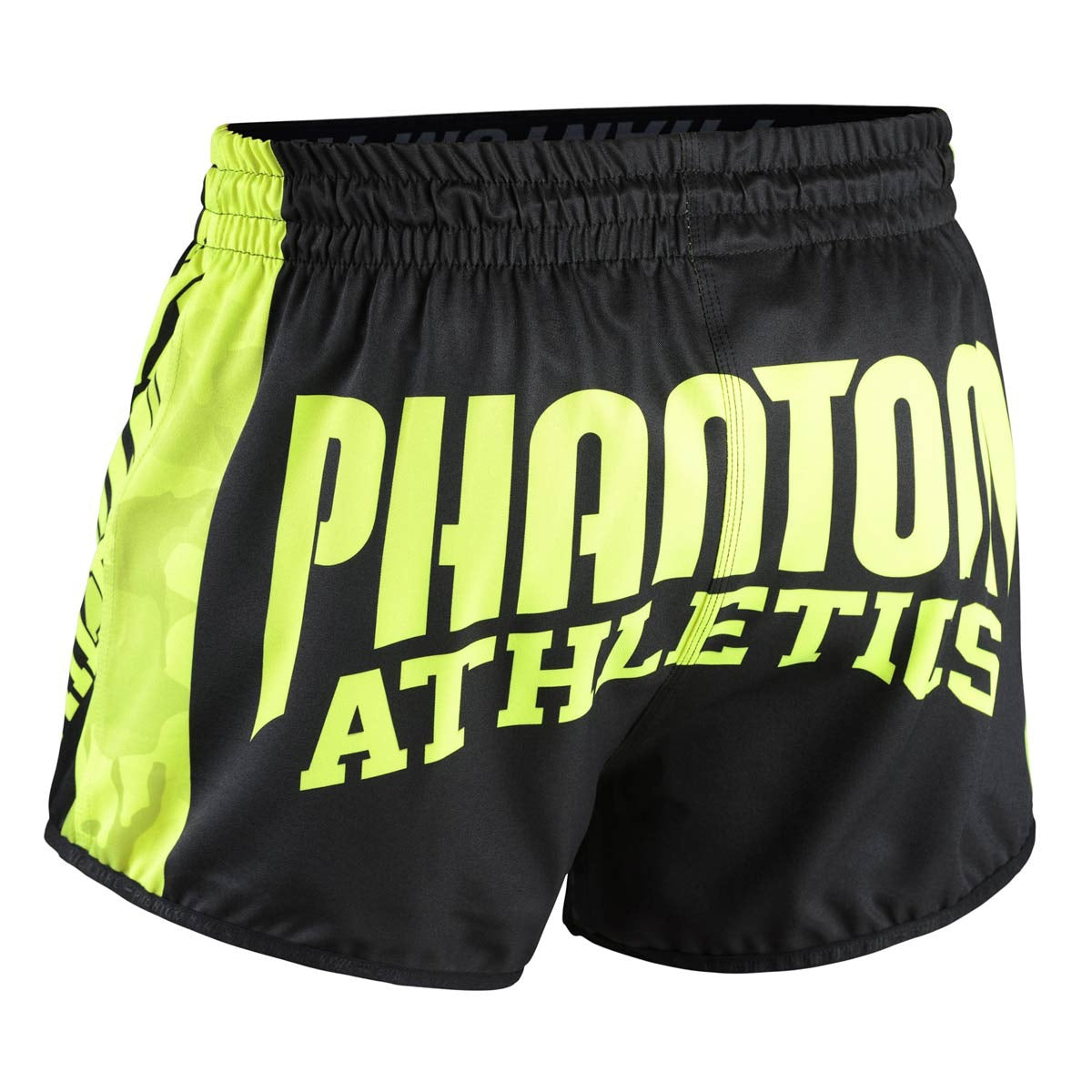 Fightshorts REVOLUTION - Schwarz/Neon