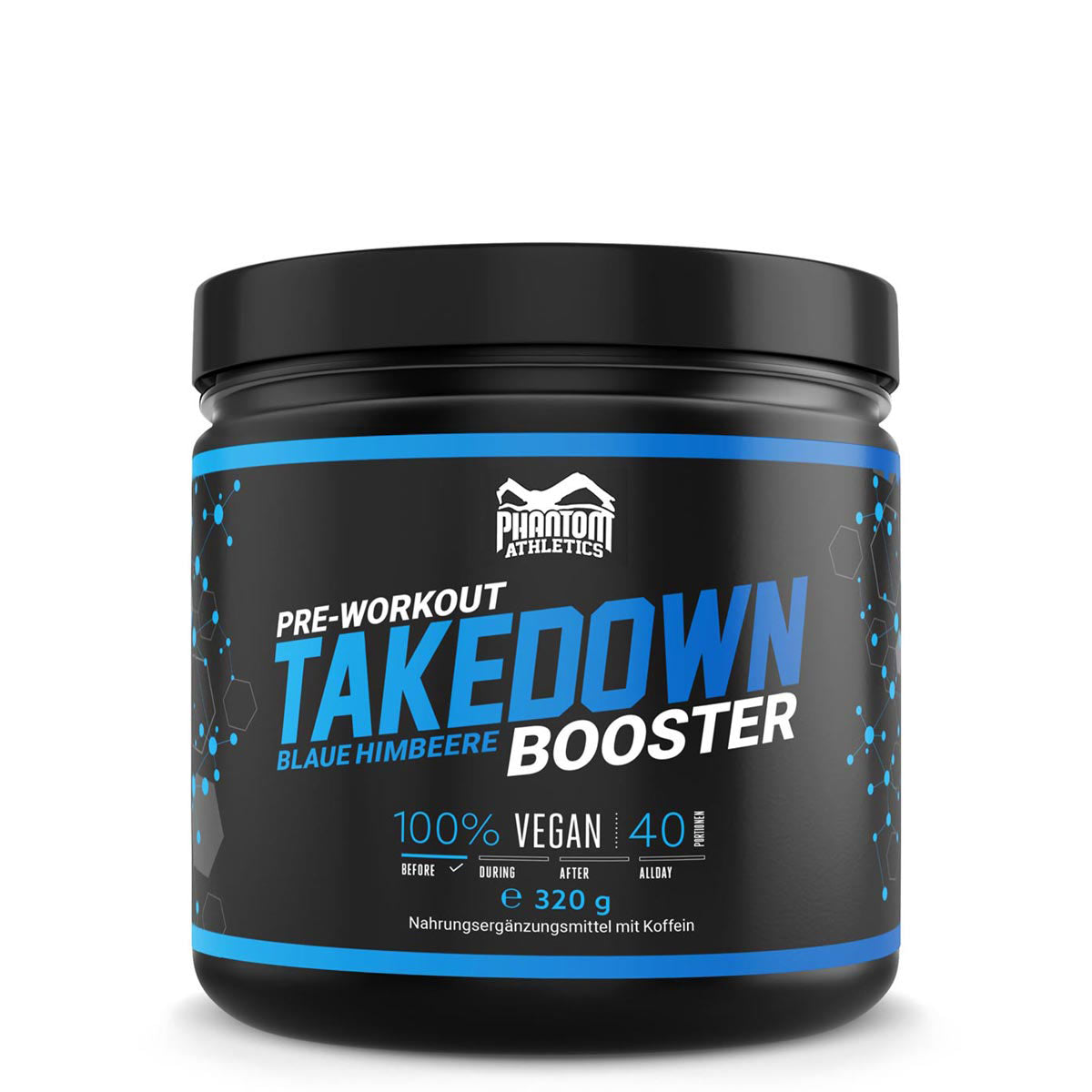 Phantom TAKEDOWN Pre-Workout Booster für mehr Power im Kampfsport.