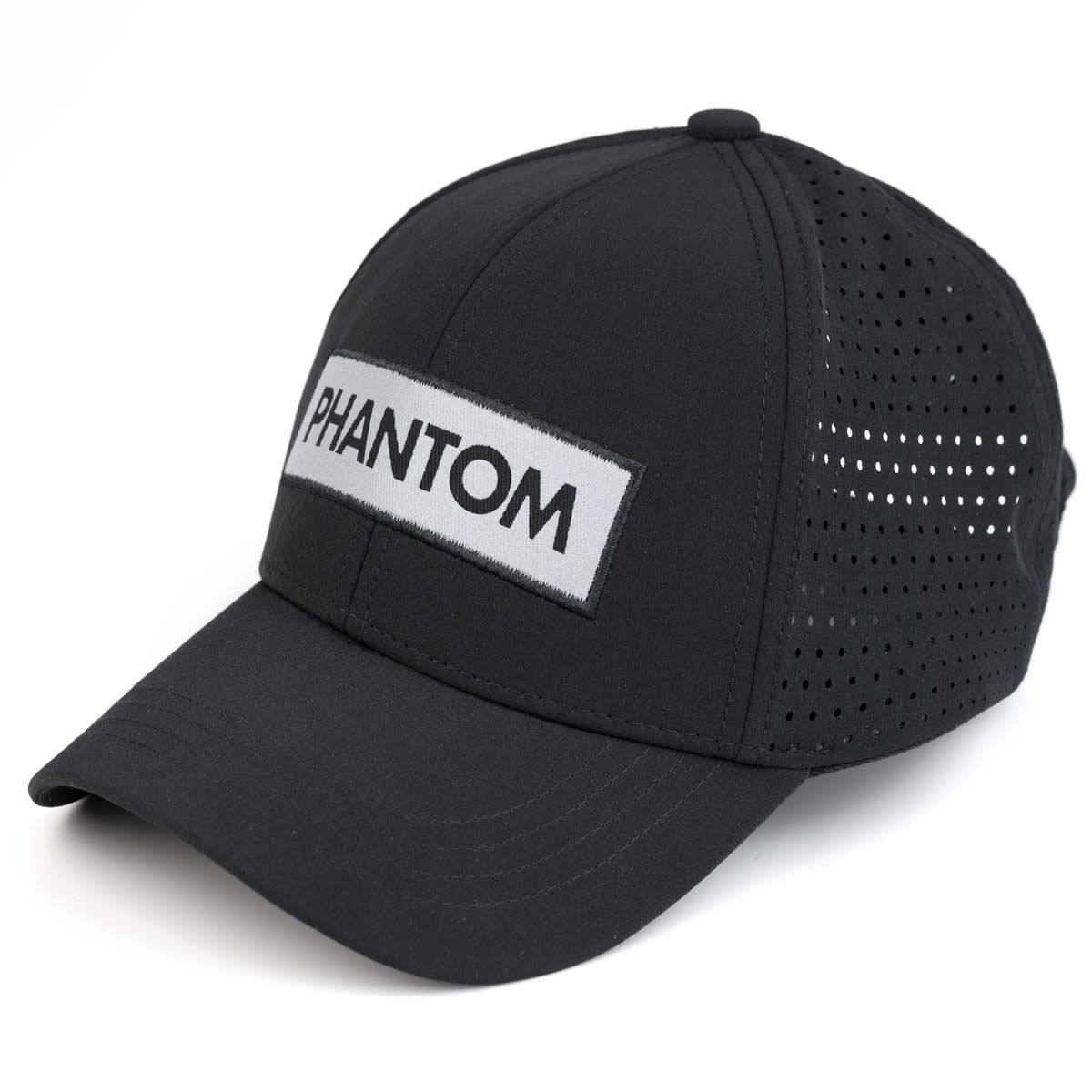 Kampfsport Cap Phantom Laser Sport. Mit reflektierendem Logo für Straße und Outdoortraining. Durch das atmungsaktive Hinterteil mit lasergeschnittenen Ventilationslöchern, bleibt dein Kopf im Training stets kühl.