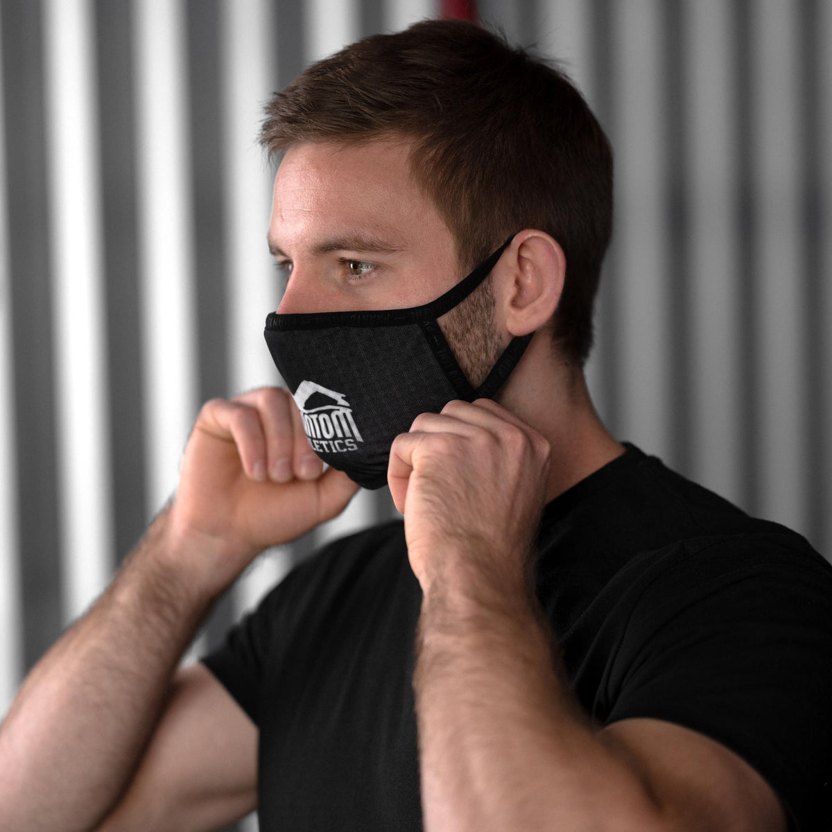 PHANTOM ATHLETICS - Gesichtsmaske - Schwarz