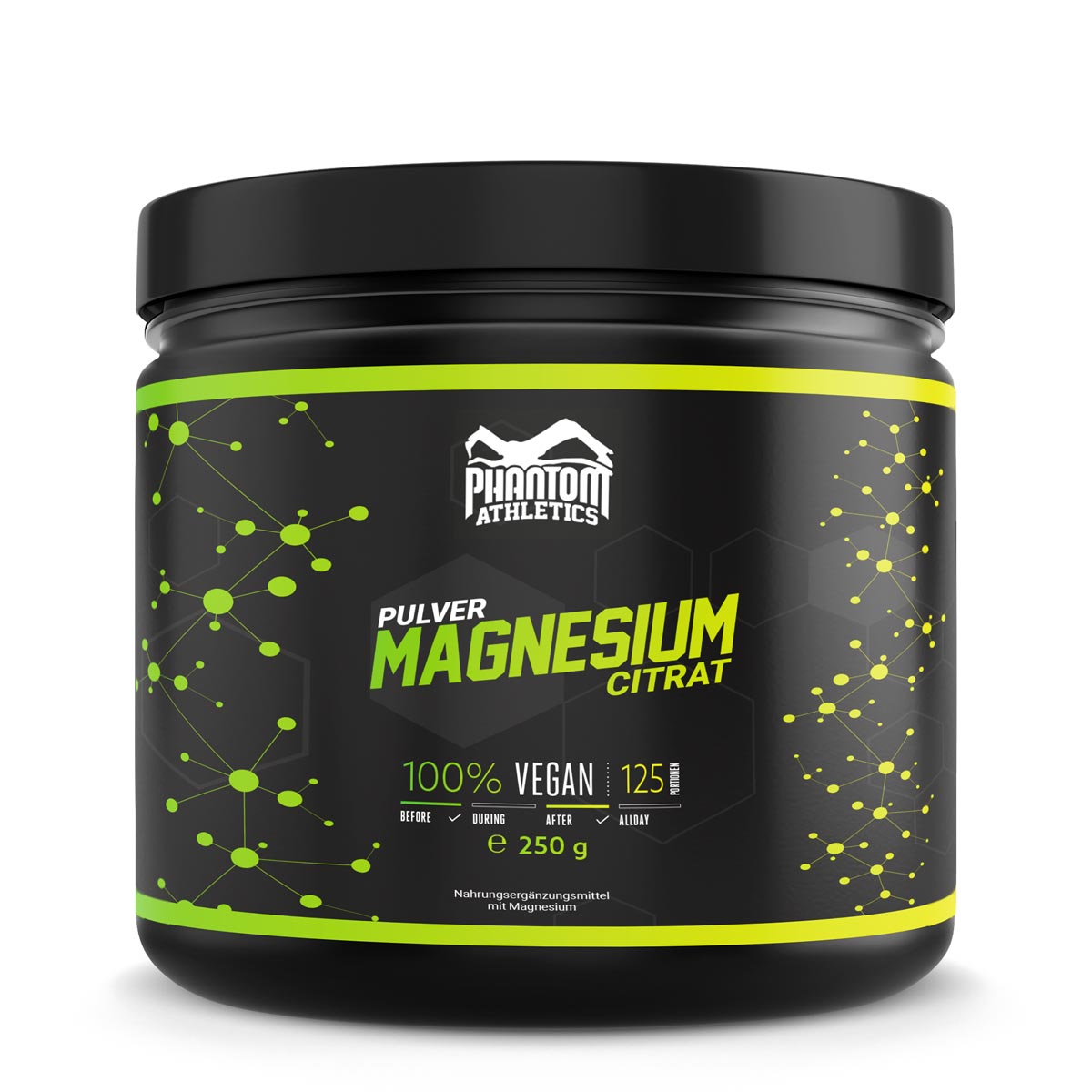 Phantom Magnesium Citrat für eine bessere Regeneration im Kampfsport.