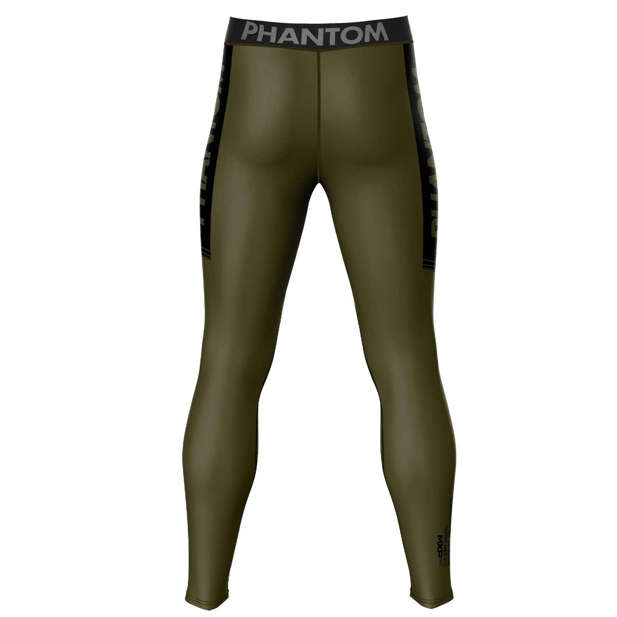 Lange Compression Tights von Phantom für deinen Kampfsport. Überragende Qualität, Passform und Komfort. Perfekt für MMA, Grappling, Muay Thai, BJJ oder auch Ringen. Die beste Kampfsport Legging auf dem Markt. Hier im army grünen Apex Design.