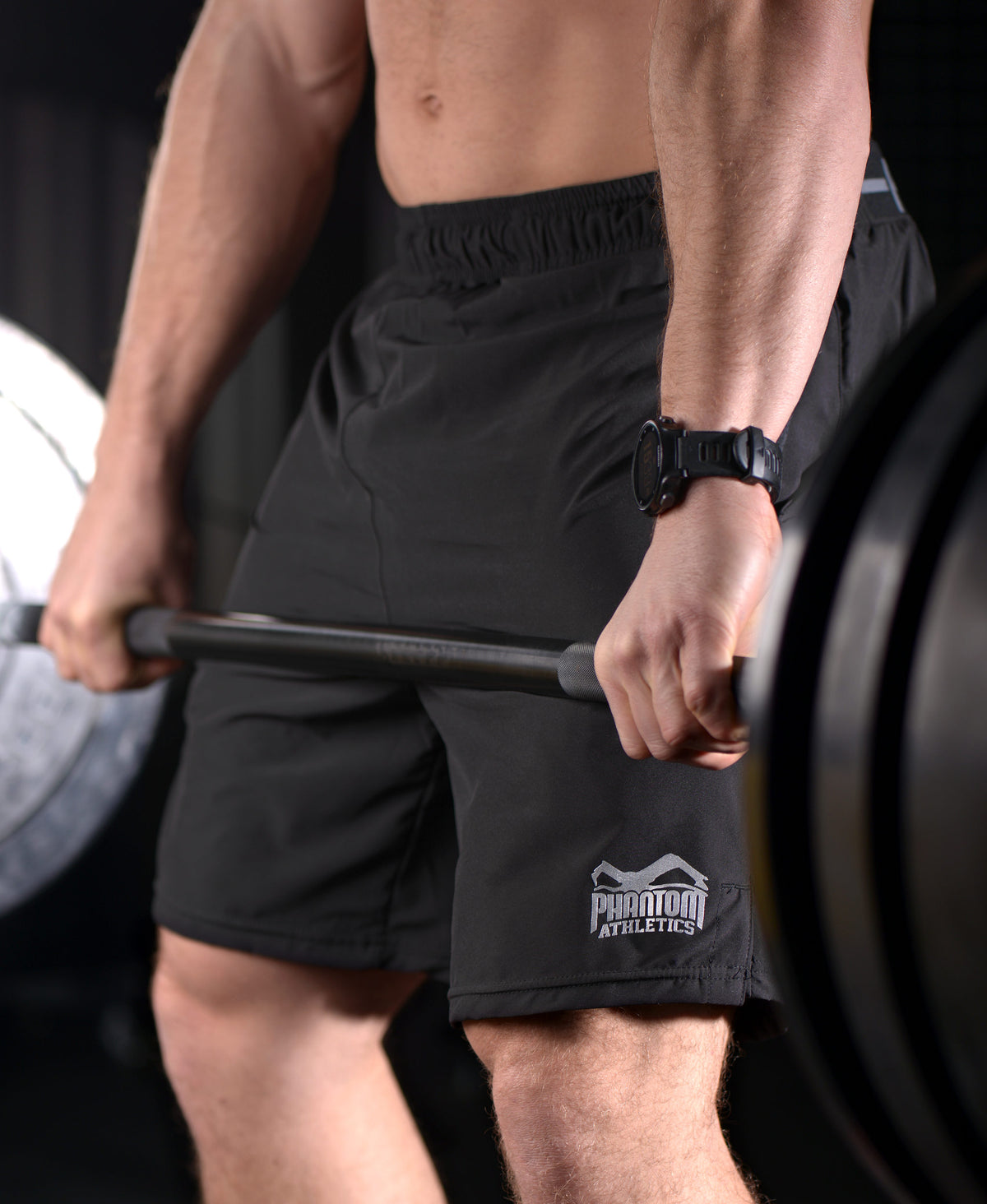 Deadlifts mit der Phantom Tactic Training Shorts