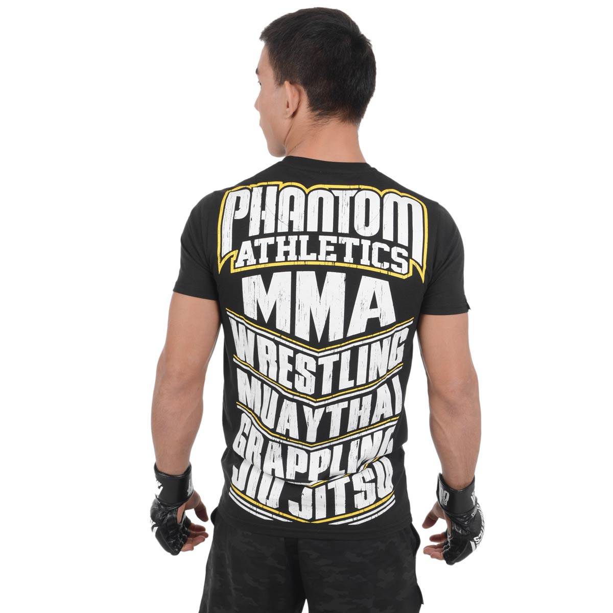 Phantom Athletics MMA Sports T-Shirt, perfekt für ambitionierte Kämpfer in Boxen, Jiu Jitsu und BJJ. Das funktionale Design kombiniert Stil und Performance für den Kampfsport.